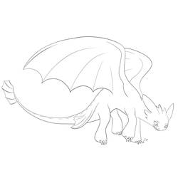 Desenho Toothless (Filmes de Animação) #179873 para imprimir e colorir