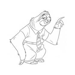 Desenho Zootopia (Filmes de Animação) #221703 para imprimir e colorir