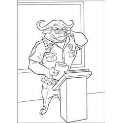 Desenho Zootopia (Filmes de Animação) #221719 para imprimir e colorir