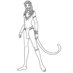 Desenhos para colorir: Avatar - Páginas para Colorir Imprimíveis Gratuitamente
