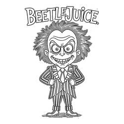 Desenho Beetlejuice (Filmes e Séries de TV) #222014 para imprimir e colorir