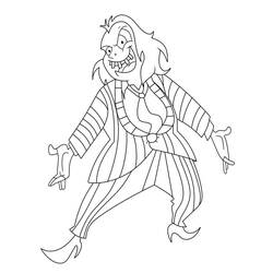 Beetlejuice - Desenhos para colorir gratuitos