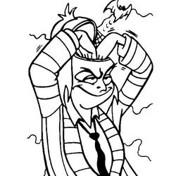 Desenho Beetlejuice (Filmes e Séries de TV) #222025 para imprimir e colorir