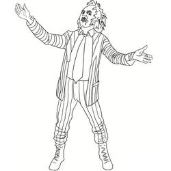 Desenho Beetlejuice (Filmes e Séries de TV) #222032 para imprimir e colorir