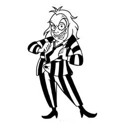 Desenho Beetlejuice (Filmes e Séries de TV) #222038 para imprimir e colorir
