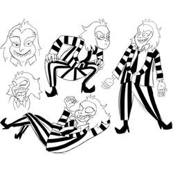 Desenho Beetlejuice (Filmes e Séries de TV) #222039 para imprimir e colorir