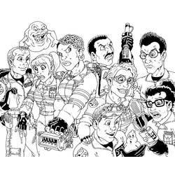 Desenho Caça-Fantasmas (Filmes e Séries de TV) #192793 para imprimir e colorir