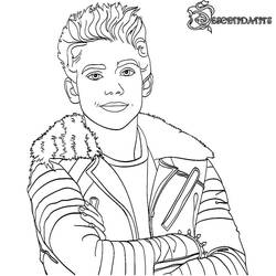 Desenhos para colorir: Descendentes - Páginas para Colorir Imprimíveis Gratuitamente