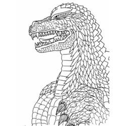 Desenho Godzilla (Filmes e Séries de TV) #173077 para imprimir e colorir