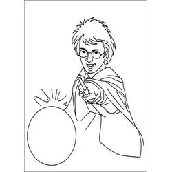 Imagem para colorir de Harry Potter (Filmes e Séries de TV) #69512, fácil de imprimir