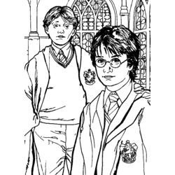 Página para colorir: Harry Potter (Filmes e Séries de TV) #69546 - Páginas para Colorir Imprimíveis Gratuitamente