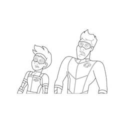 Desenhos para colorir: Henry Danger - Páginas para Colorir Imprimíveis Gratuitamente