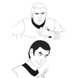 Página para colorir: Jornada nas Estrelas (Filmes e Séries de TV) #70134 - Páginas para Colorir Imprimíveis Gratuitamente