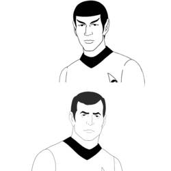 Página para colorir: Jornada nas Estrelas (Filmes e Séries de TV) #70164 - Páginas para Colorir Imprimíveis Gratuitamente