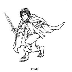 Página para colorir: O Senhor dos Anéis (Filmes e Séries de TV) #69995 - Páginas para Colorir Imprimíveis Gratuitamente