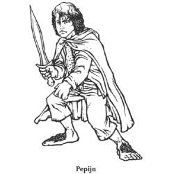 Página para colorir: O Senhor dos Anéis (Filmes e Séries de TV) #70002 - Páginas para Colorir Imprimíveis Gratuitamente
