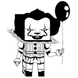 Desenhos para colorir: Pennywise - Páginas para Colorir Imprimíveis Gratuitamente