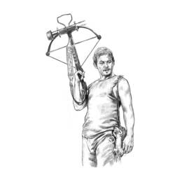 Desenhos para colorir: The Walking Dead - Páginas para Colorir Imprimíveis Gratuitamente