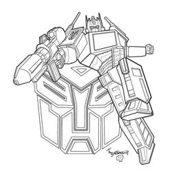 Desenho Transformers (Filmes e Séries de TV) #75130 para imprimir e colorir