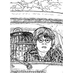 Página para colorir: Harry Potter (Filmes) #69749 - Páginas para Colorir Imprimíveis Gratuitamente