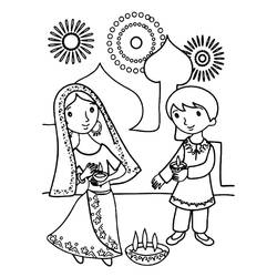 Desenhos para colorir: Índia - Páginas para Colorir Imprimíveis Gratuitamente