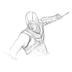 Página para colorir: Assassins Creed (Jogos de vídeo) #111942 - Páginas para Colorir Imprimíveis Gratuitamente