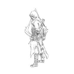 Página para colorir: Assassins Creed (Jogos de vídeo) #111946 - Páginas para Colorir Imprimíveis Gratuitamente