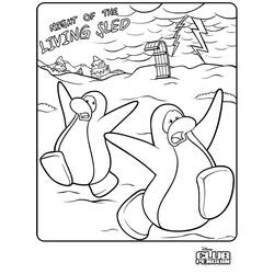 Página para colorir: Club Penguin (Jogos de vídeo) #170296 - Páginas para Colorir Imprimíveis Gratuitamente
