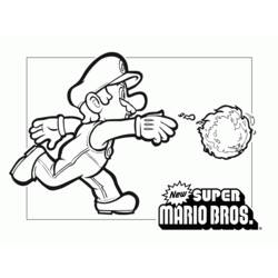 Página para colorir: Mário Bros (Jogos de vídeo) #112474 - Páginas para Colorir Imprimíveis Gratuitamente