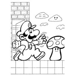 Página para colorir: Mário Bros (Jogos de vídeo) #112480 - Páginas para Colorir Imprimíveis Gratuitamente