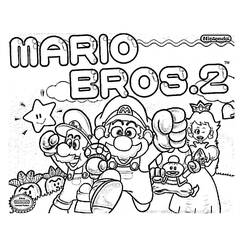 Página para colorir: Mário Bros (Jogos de vídeo) #112502 - Páginas para Colorir Imprimíveis Gratuitamente