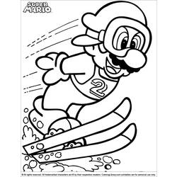Página para colorir: Mário Bros (Jogos de vídeo) #112511 - Páginas para Colorir Imprimíveis Gratuitamente