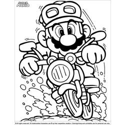 Página para colorir: Mário Bros (Jogos de vídeo) #112546 - Páginas para Colorir Imprimíveis Gratuitamente
