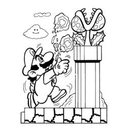 Página para colorir: Mário Bros (Jogos de vídeo) #112562 - Páginas para Colorir Imprimíveis Gratuitamente