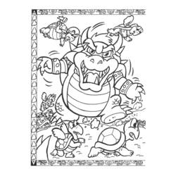 Página para colorir: Mário Bros (Jogos de vídeo) #112574 - Páginas para Colorir Imprimíveis Gratuitamente
