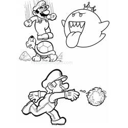 Página para colorir: Mário Bros (Jogos de vídeo) #112598 - Páginas para Colorir Imprimíveis Gratuitamente