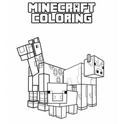 Página para colorir: Minecraft (Jogos de vídeo) #113780 - Páginas para Colorir Imprimíveis Gratuitamente