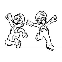 Página para colorir: Super Mario Bros. (Jogos de vídeo) #153571 - Páginas para Colorir Imprimíveis Gratuitamente