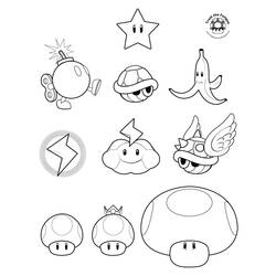 Página para colorir: Super Mario Bros. (Jogos de vídeo) #153579 - Páginas para Colorir Imprimíveis Gratuitamente
