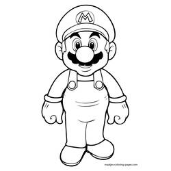 Página para colorir: Super Mario Bros. (Jogos de vídeo) #153629 - Páginas para Colorir Imprimíveis Gratuitamente