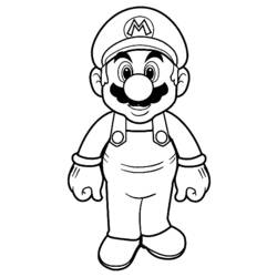 Página para colorir: Super Mario Bros. (Jogos de vídeo) #153655 - Páginas para Colorir Imprimíveis Gratuitamente