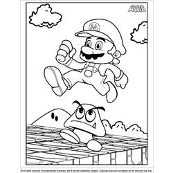 Página para colorir: Super Mario Bros. (Jogos de vídeo) #153691 - Páginas para Colorir Imprimíveis Gratuitamente