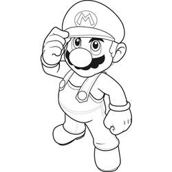 Página para colorir: Super Mario Bros. (Jogos de vídeo) #153692 - Páginas para Colorir Imprimíveis Gratuitamente