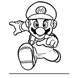 Página para colorir: Super Mario Bros. (Jogos de vídeo) #153694 - Páginas para Colorir Imprimíveis Gratuitamente