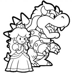 Página para colorir: Super Mario Bros. (Jogos de vídeo) #153714 - Páginas para Colorir Imprimíveis Gratuitamente