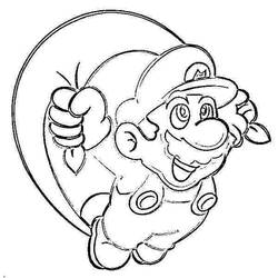 Página para colorir: Super Mario Bros. (Jogos de vídeo) #153718 - Páginas para Colorir Imprimíveis Gratuitamente