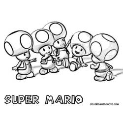 Página para colorir: Super Mario Bros. (Jogos de vídeo) #153721 - Páginas para Colorir Imprimíveis Gratuitamente