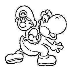 Página para colorir: Super Mario Bros. (Jogos de vídeo) #153723 - Páginas para Colorir Imprimíveis Gratuitamente