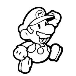 Página para colorir: Super Mario Bros. (Jogos de vídeo) #153737 - Páginas para Colorir Imprimíveis Gratuitamente