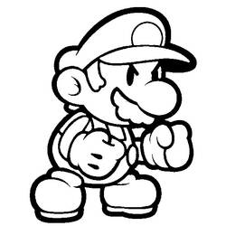 Página para colorir: Super Mario Bros. (Jogos de vídeo) #153777 - Páginas para Colorir Imprimíveis Gratuitamente